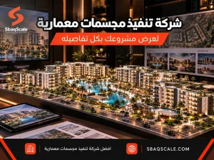 تنفيذ مجسمات معمارية